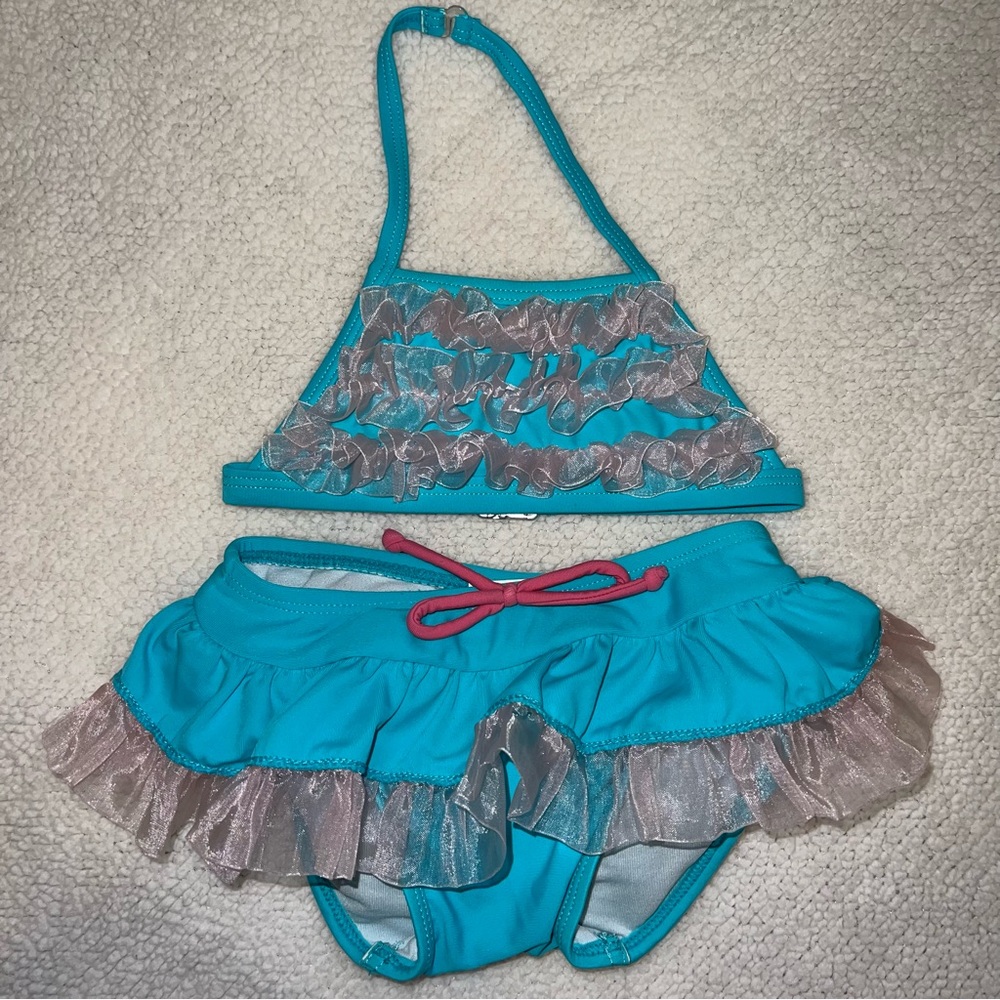 Ruffle Butts bikini size 18-24 months